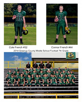 Cole & Connor French Football 2014