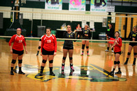 Varsity Volleyball:  Greenup Co vs Boyd CO 10-05-15