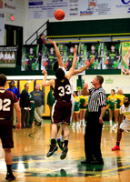 Varsity Boys Basketball Russell @ Greenup County 1-29-16