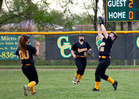 4-18-17 Greenup Co. vs. Johnson Central Middle School Softball