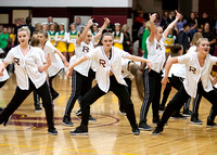12-01-17 Russell Dance Team Performance @ GC vs. Russell Varsity Game