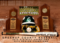 16th Region Baseball Championship:  Greenup Co vs Russell 05-28-15
