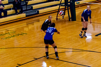 District Volleyball - Russell vs Lewis Co 10-20-15