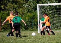 08-27-2022 West Youth Soccer 9U Orange vs. Green